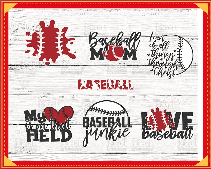 Baseball Bundle Designs, Love Baseball Cut Files, Baseball Mom, Baseball T-shirt Print, Commercial Use, Instant Download, Printable Vector 816207821