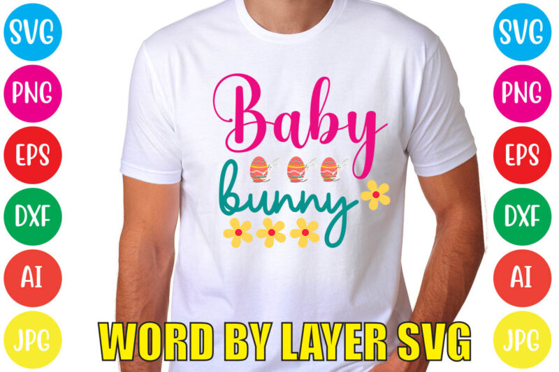 BABY BUNNY svg vector for t-shirt