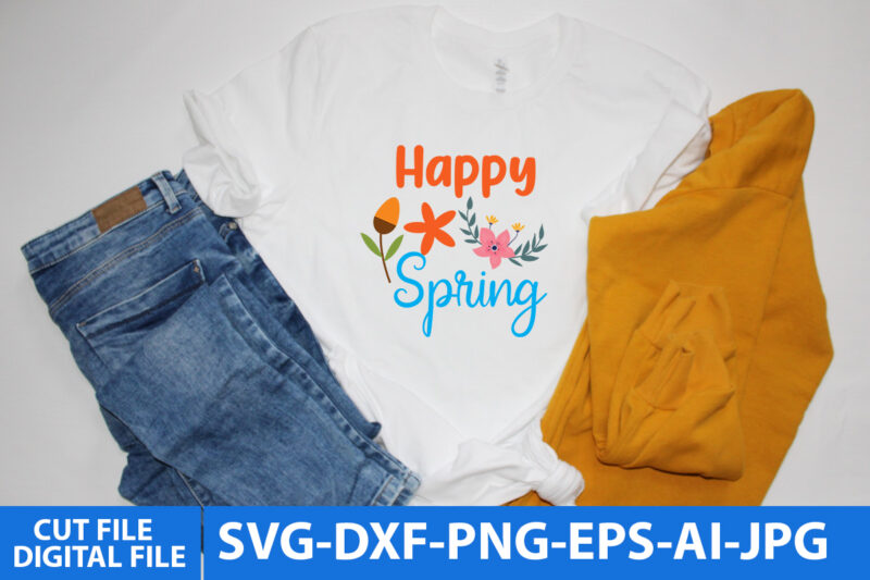 Spring T Shirt Design Bundle,Spring Svg Bundle, 20 Spring T Shirt Design Bundle,Spring T Shirt Png Bundle, Spring Svg Bundle Quotes