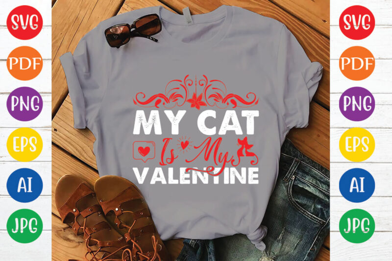 my cat is my valentine