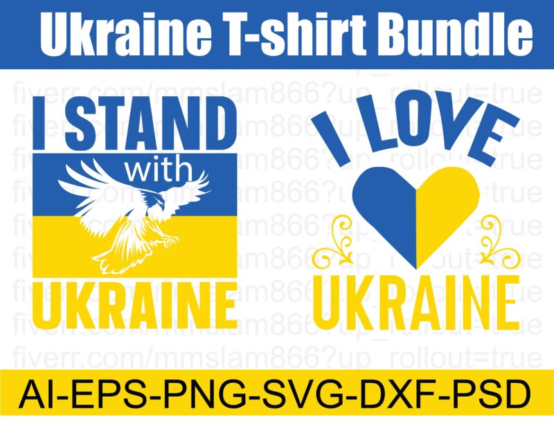 Ukraine T-shirt bundle