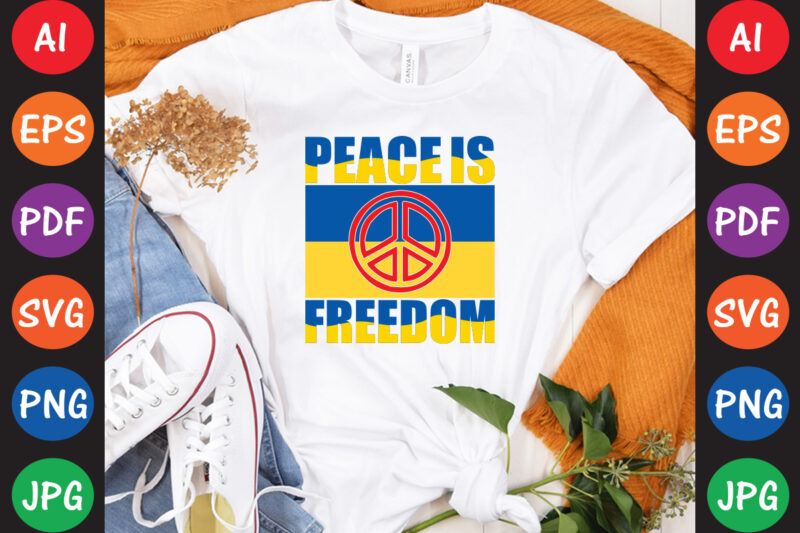 Stop War Make Peace Ukraine T-shirt And SVG Design