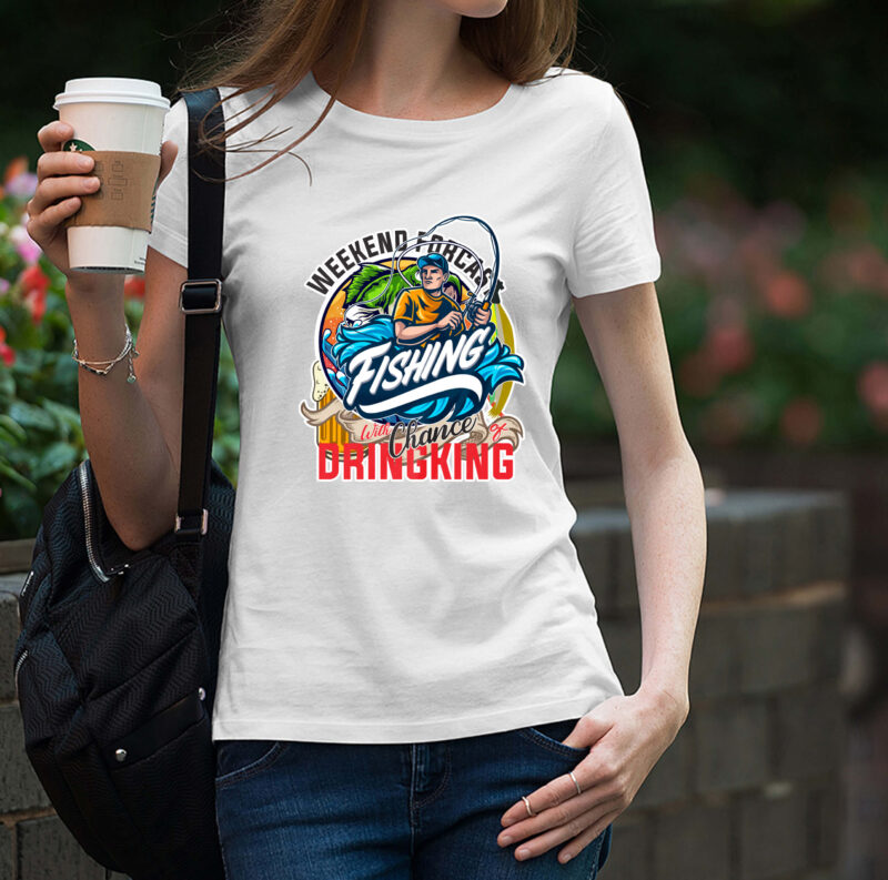 27 Funny Fishing T Shirts Designs & Graphics