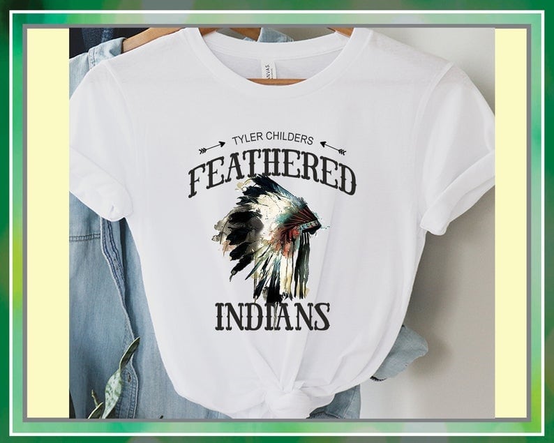Tyler Childers Feathered Indian Sublimation Design, Digital Download with Transparent Background, High Resolution 300 Dpi, Digital Download 845890426