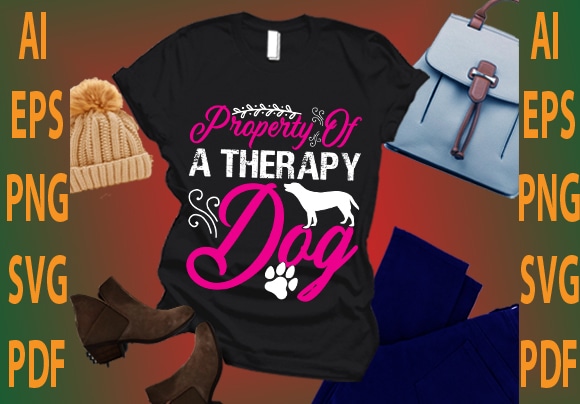 property of a therapy dog