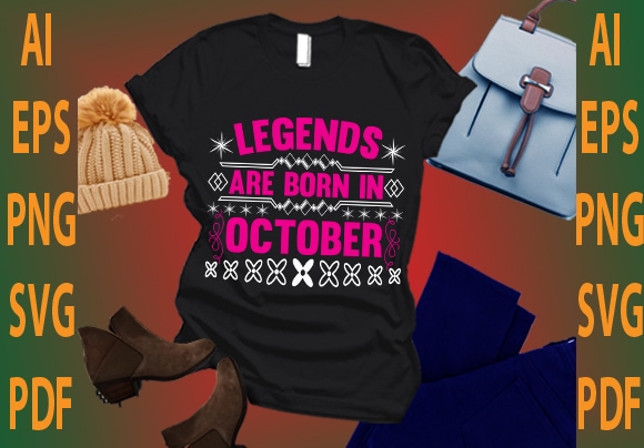 legends are born in October