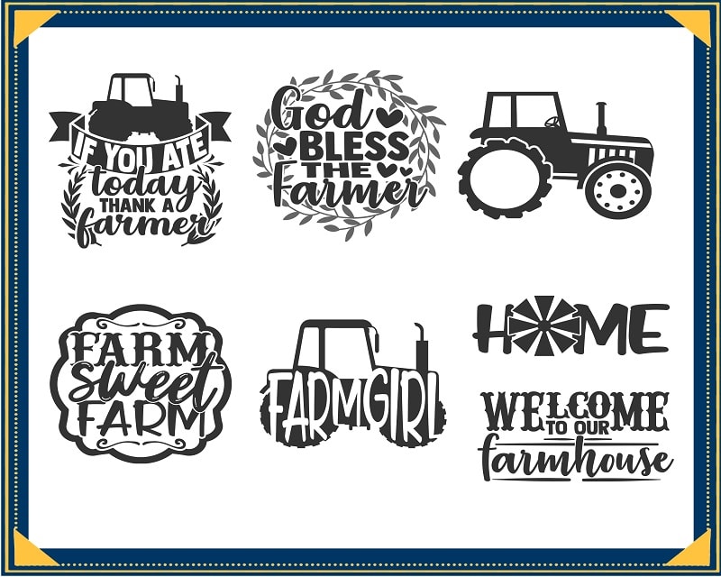 26 files Farm Life SVG Bundle | Farmhouse SVG Cut Files | commercial use | instant download | printable vector clip art | Farming Saying And Quotes 712880257