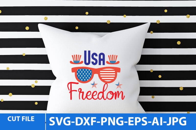 USA Freedom T Shirt Design,USA Freedom Svg Design