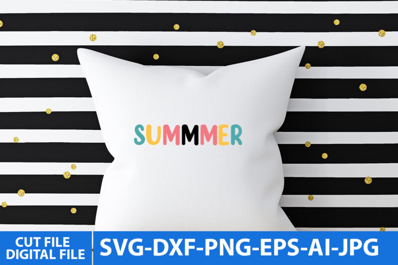 Summer Svg Cut File