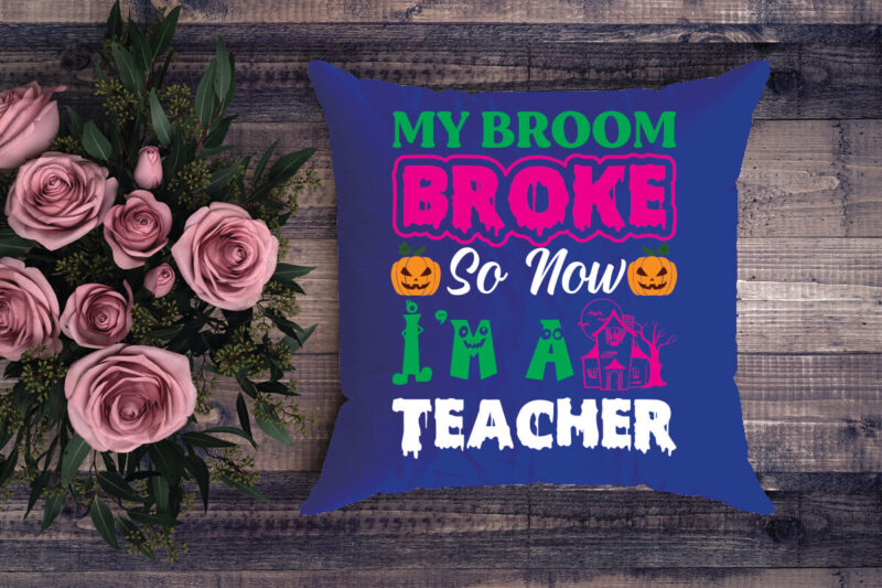 my broke so now i’m a teacher