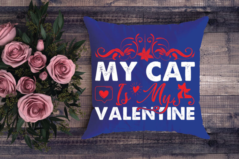 my cat is my valentine