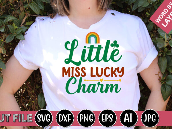 Little mister lucky charm svg vector for t-shirt