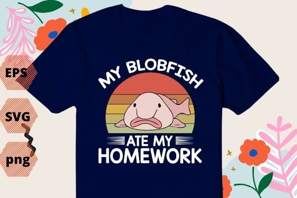 OH. MY. BLOB. Funny Blobfish Blob fish Hilarious OMG Meme Long Sleeve  T-Shirt