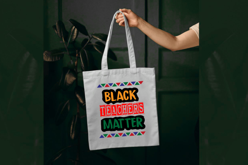 Black Teachers Matter SVG DIY Crafts Files