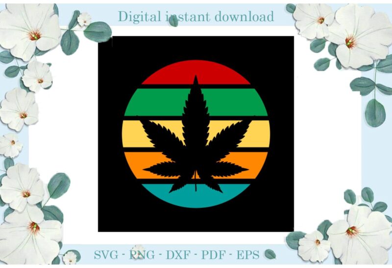 Treanding gifts Canabis Flag Smoke Weed , Diy Crafts Smoke weed Svg Files For Cricut, Canabis Silhouette Sublimation Files, Cameo Htv Prints