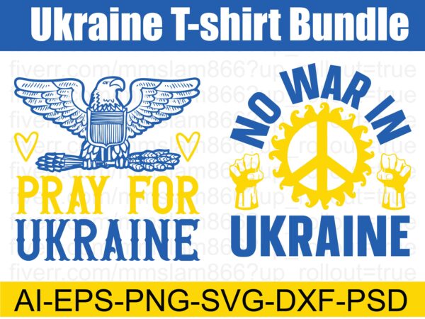 Ukraine t-shirt bundle