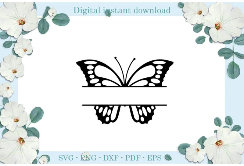 Treanding gifts Butterfly Black And White , Diy Crafts Teacher Life Svg Files For Cricut, Motivate Silhouette Sublimation Files, Cameo Htv Prints