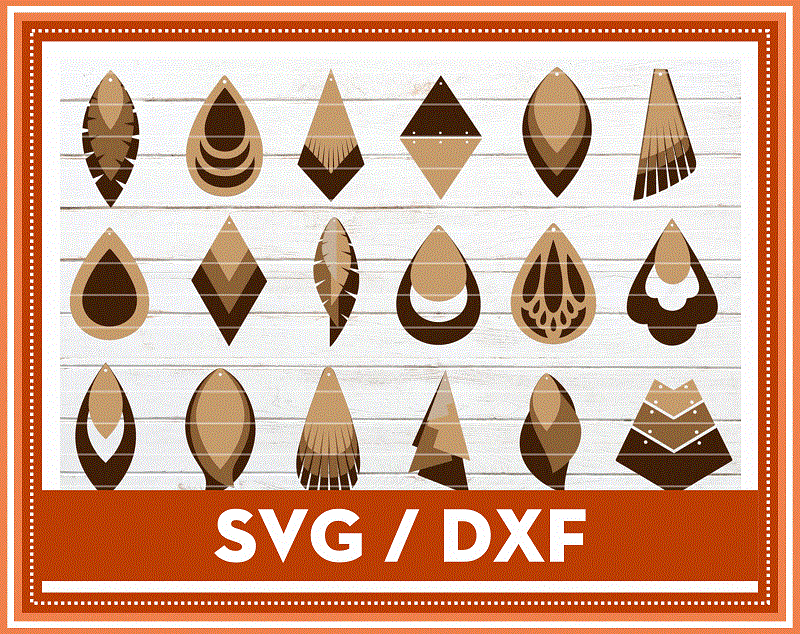 500 HUGE Earring SVG Bundle, Commercial Use, Different Earring Designs, Cuttable Leather Wood Acrylic, SVG Cut Files, Instant download, 690958284