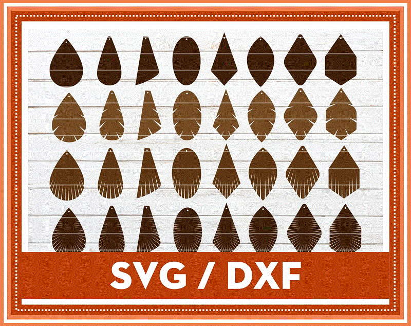 500 HUGE Earring SVG Bundle, Commercial Use, Different Earring Designs, Cuttable Leather Wood Acrylic, SVG Cut Files, Instant download, 690958284