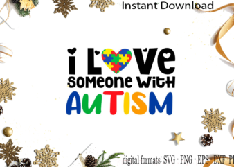 Autism Awareness Gift Idea SVG Sublimation Files