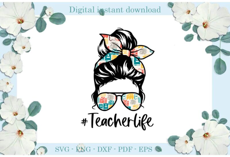 Trending gifts, Teacher Life learning tools textures glasses Diy Crafts Back to school Svg Files For Cricut, Learning Tools Silhouette Sublimation Files, Cameo Htv Prints