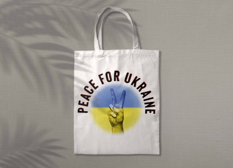 Peace For Ukraine Tshirt Design