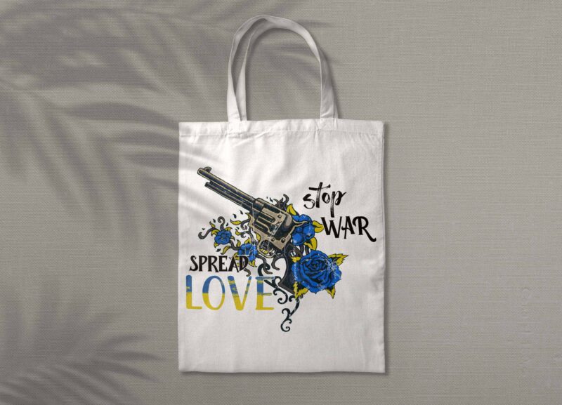 Stop War Spear Love Tshirt Design