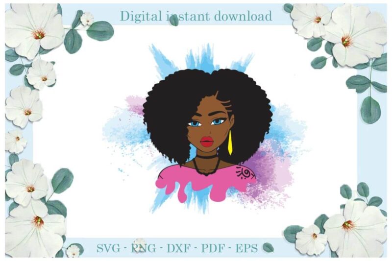 Black Girl Magic Design Color Pattern Diy Crafts Svg Files For Cricut, Silhouette Subliamtion Files, Cameo Htv Print