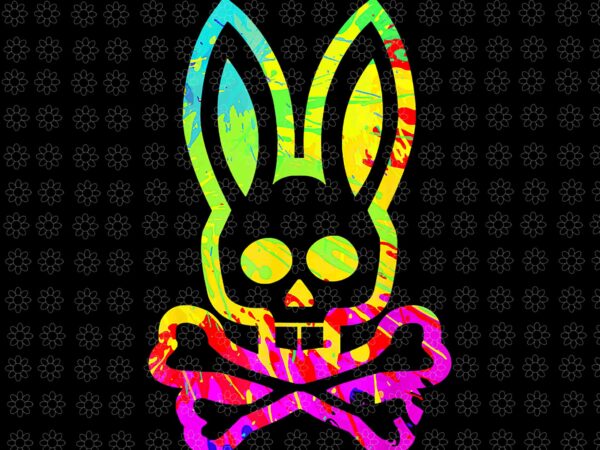 Psychedelic Bunny Png, Psycho-Bunnies Png, Neon Rabbit For Easter Day ...
