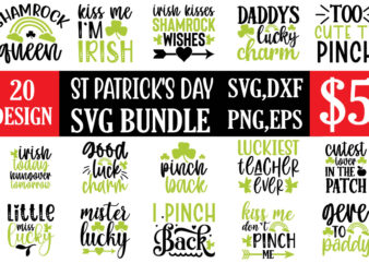 ST Patrick’s Day svg bundle