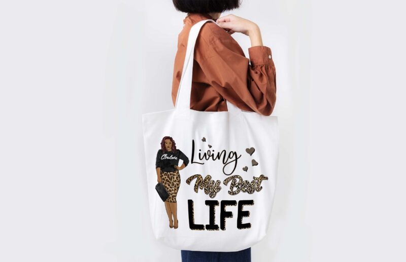 Leopard Living My Best Life Tshirt Design - Buy t-shirt designs