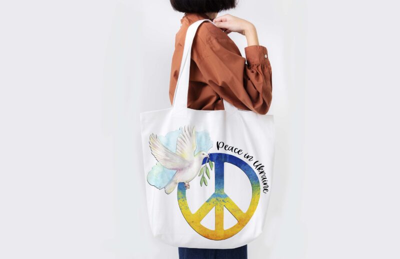 Peace In Ukraine Tshirt Design