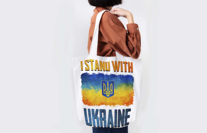 I Stand With Ukraine Tshirt Design