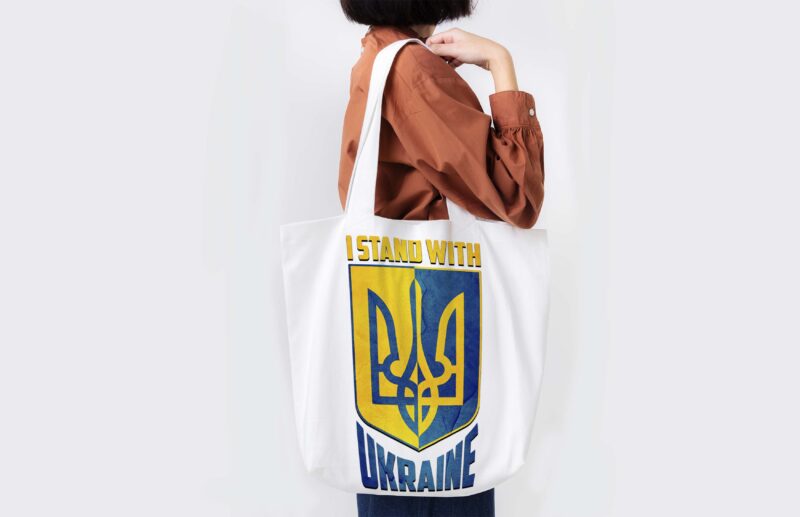 I Stand With Ukraine Tshirt Design