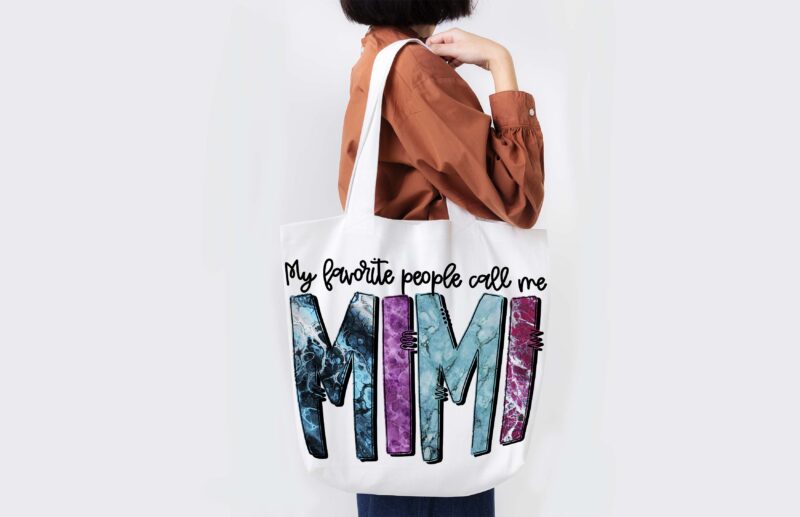 My Favorite People Call Me Mimi Tshirt Design