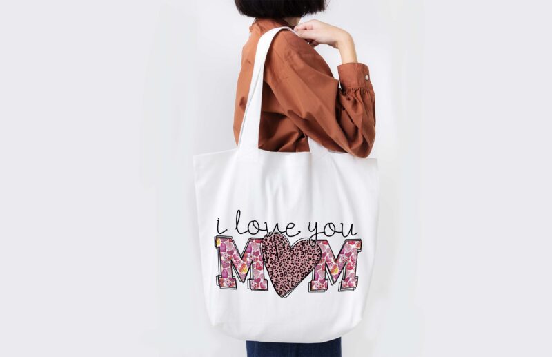 I Love You Mom Tshirt Design