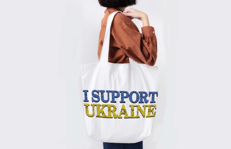 I Support Ukraine Tshirt Design