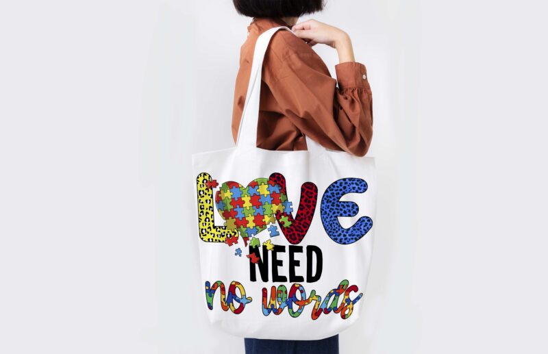 Love Need No Word Tshirt Design