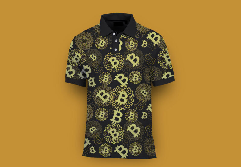 Bitcoin, Bitcoin CryptoCurrency, CryptoCurrency, T-Shirt Design, All over prints, Bitcoin vector, Bitcoin design bundle