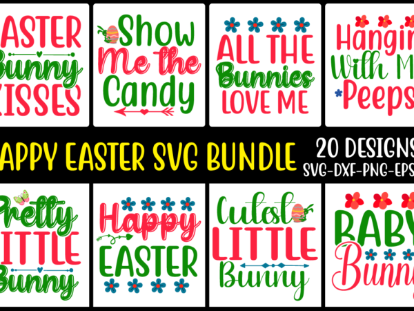 Happy easter svg bundle vol.7 graphic t shirt