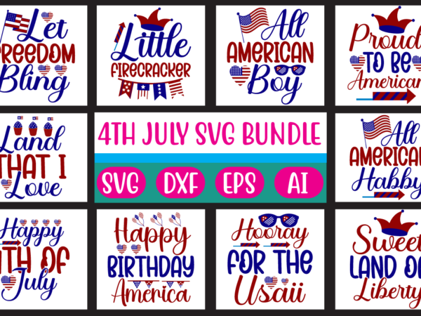 4th july svg bundle vol.8