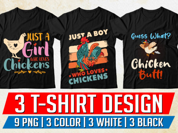 Chicken lover t-shirt design