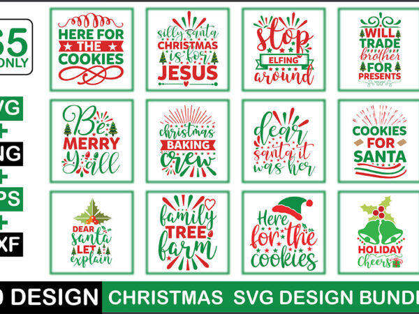 Christmas svg design bundle