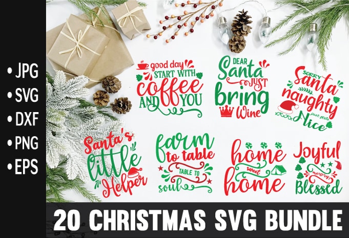 Christmas Svg Bundle