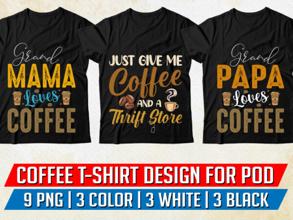 Coffee lover t-shirt design