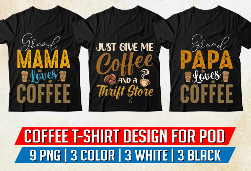 Coffee Lover T-Shirt Design