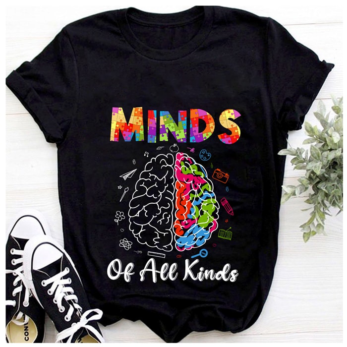 DC Minds Of All Kinds Shirt, Autism Awareness Shirt, Neurodiversity ...