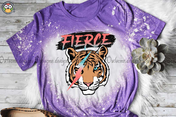 Fierce tiger t-shirt design