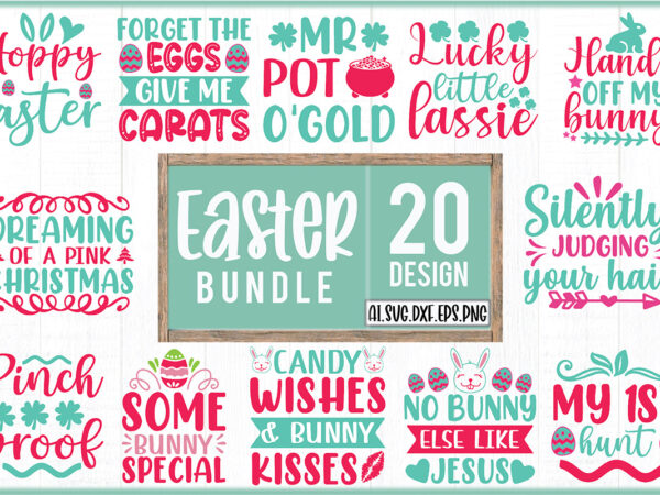 Easter bundle vector clipart