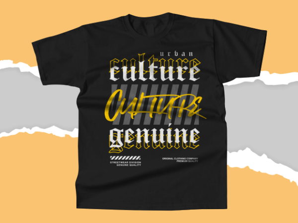 Urban culture – graphic t-shirt